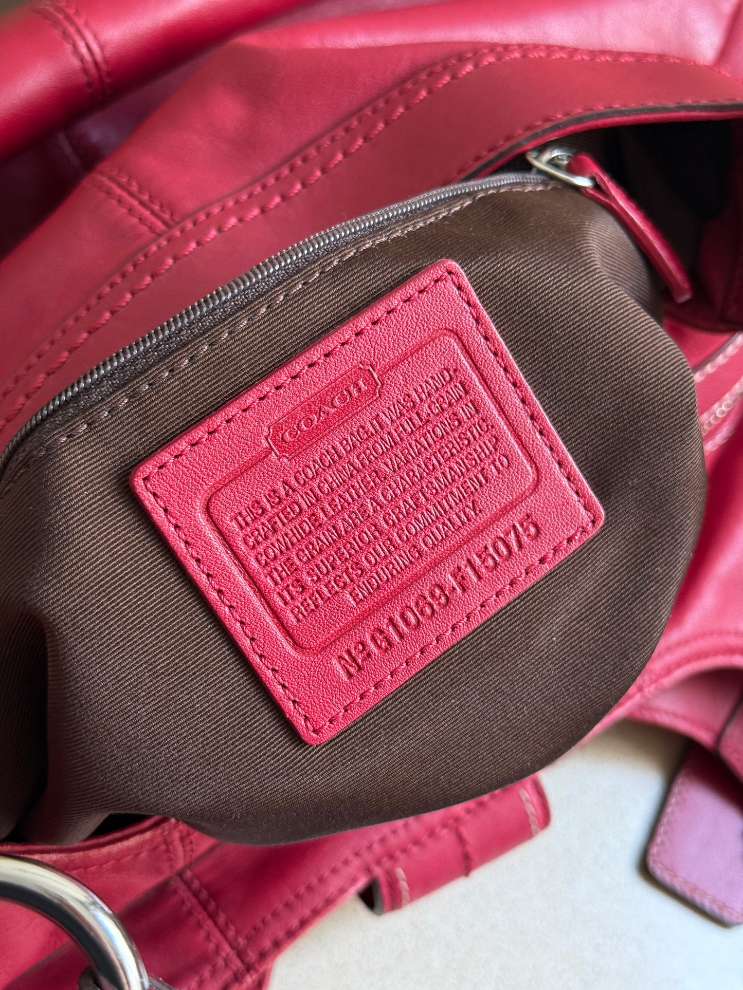 Super Rare Coach Lynn Soho Leather Shoulder Bag, Large