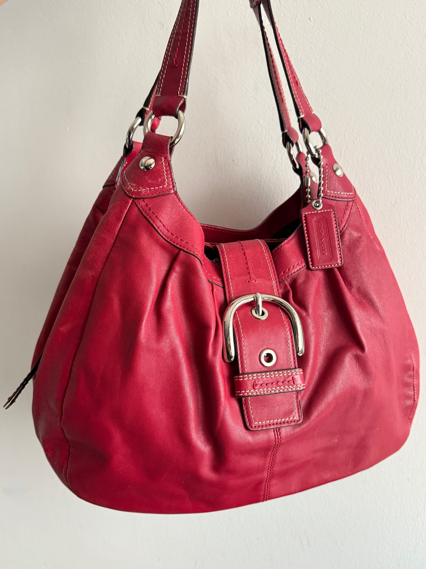 Super Rare Coach Lynn Soho Leather Shoulder Bag, Large