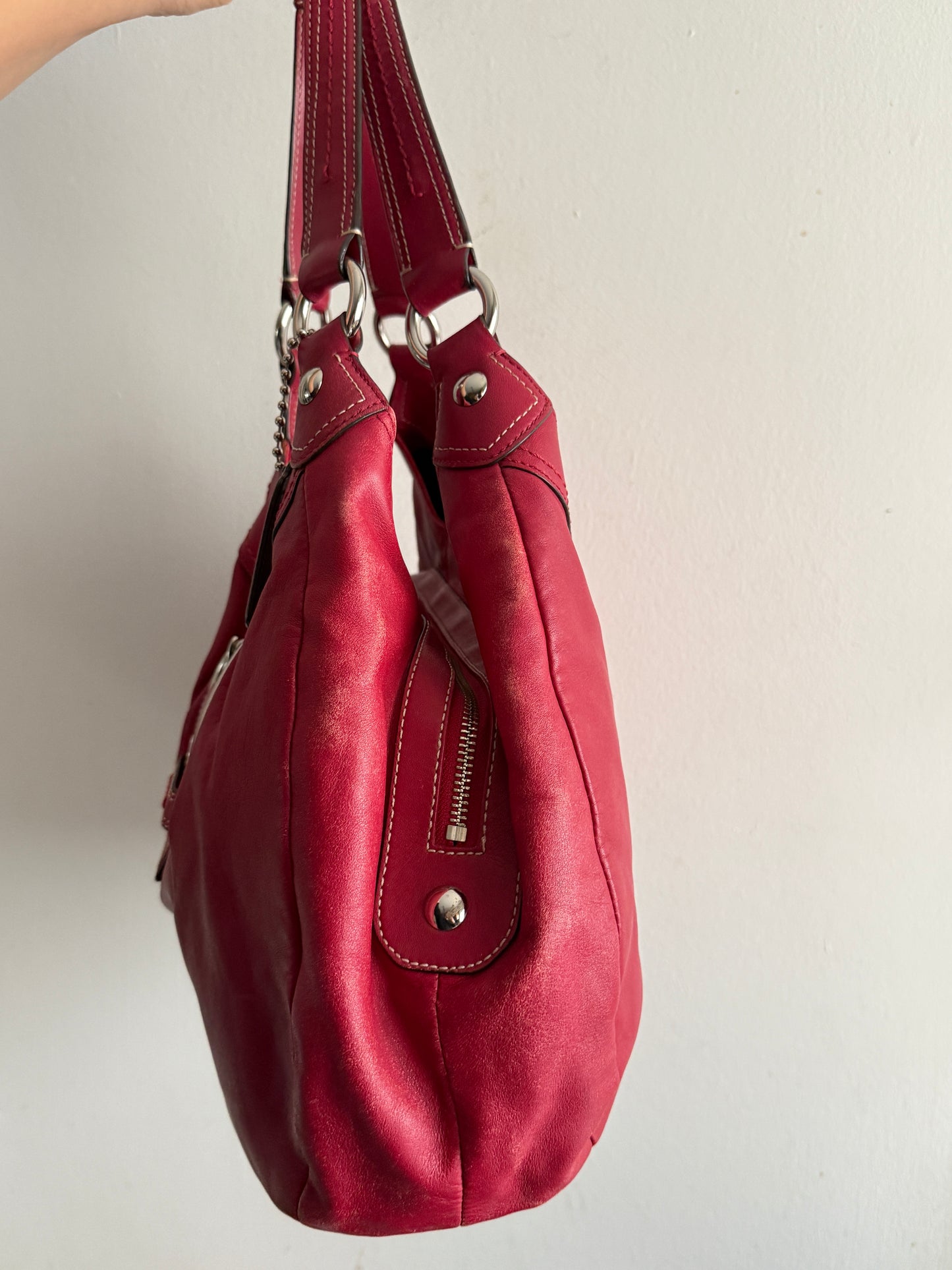 Super Rare Coach Lynn Soho Leather Shoulder Bag, Large