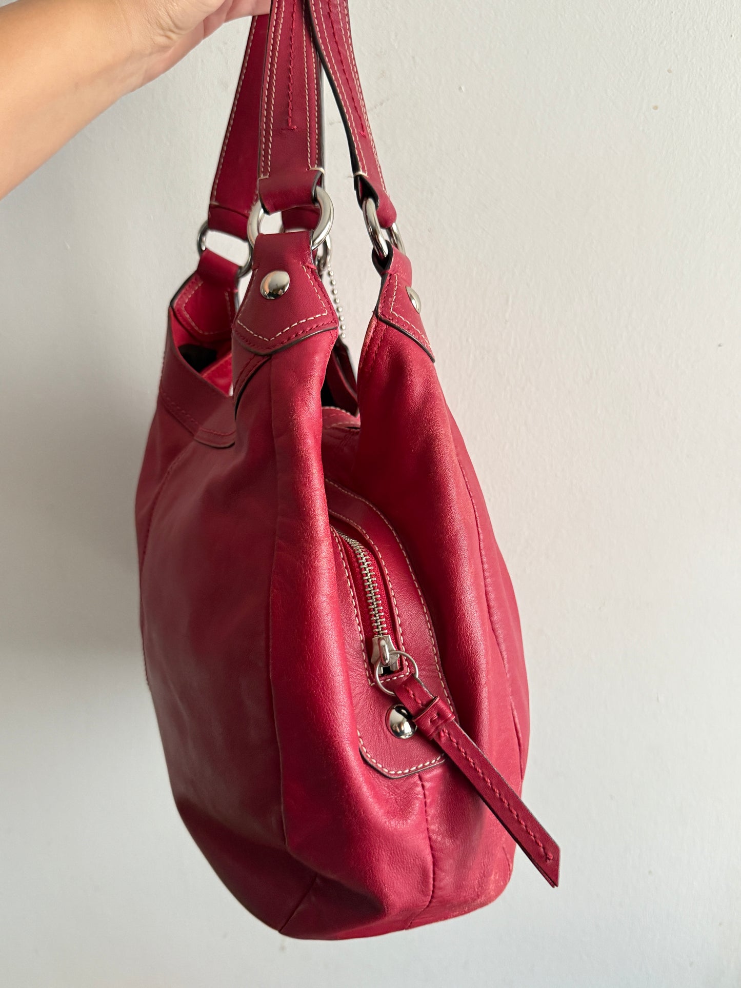 Super Rare Coach Lynn Soho Leather Shoulder Bag, Large