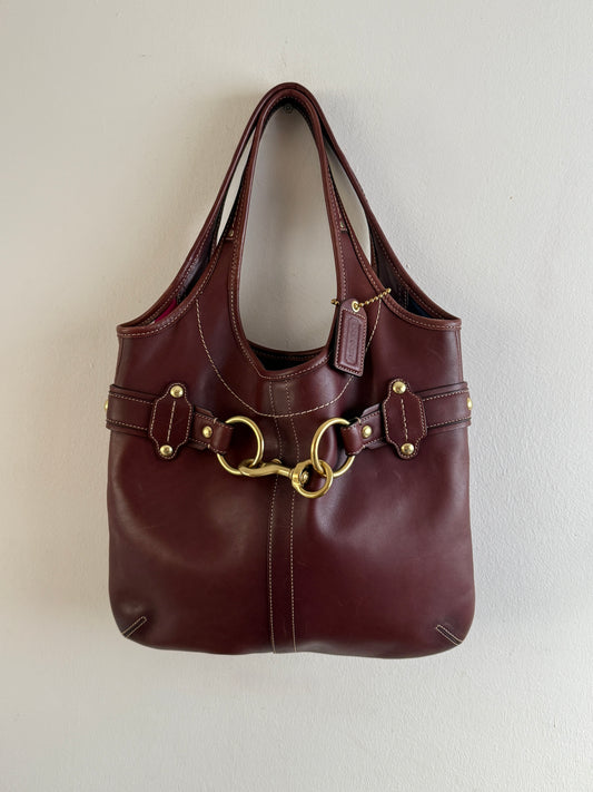 Coach Ergo Leather Shoulder Bag