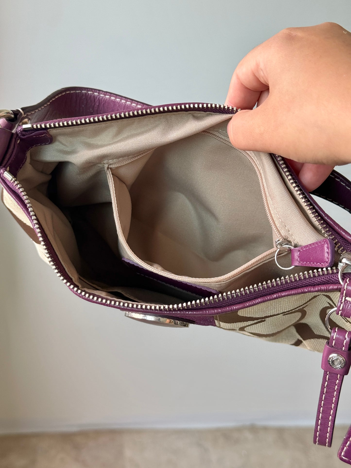 Coach Signature Shoulder Bag