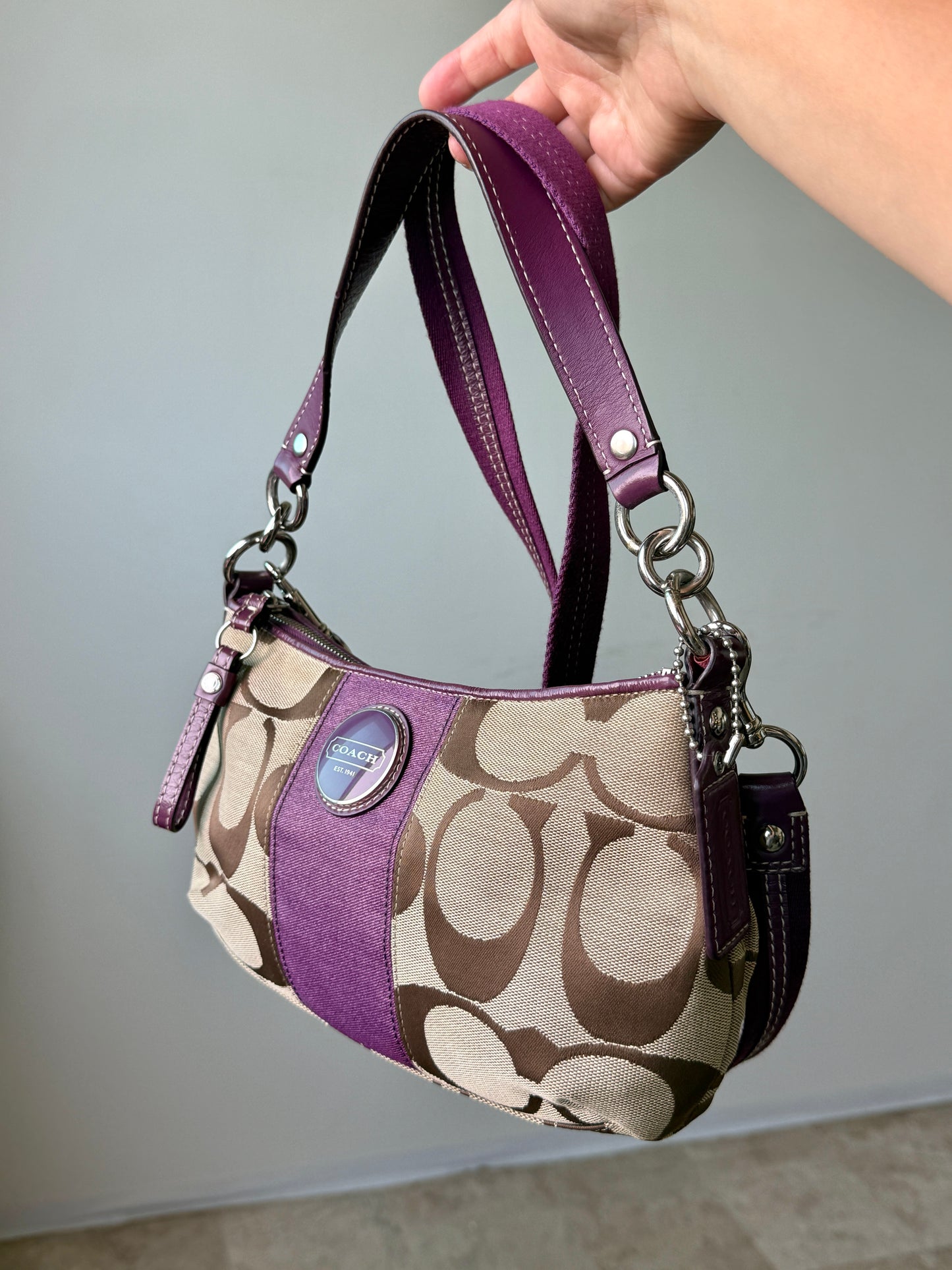 Coach Signature Shoulder Bag