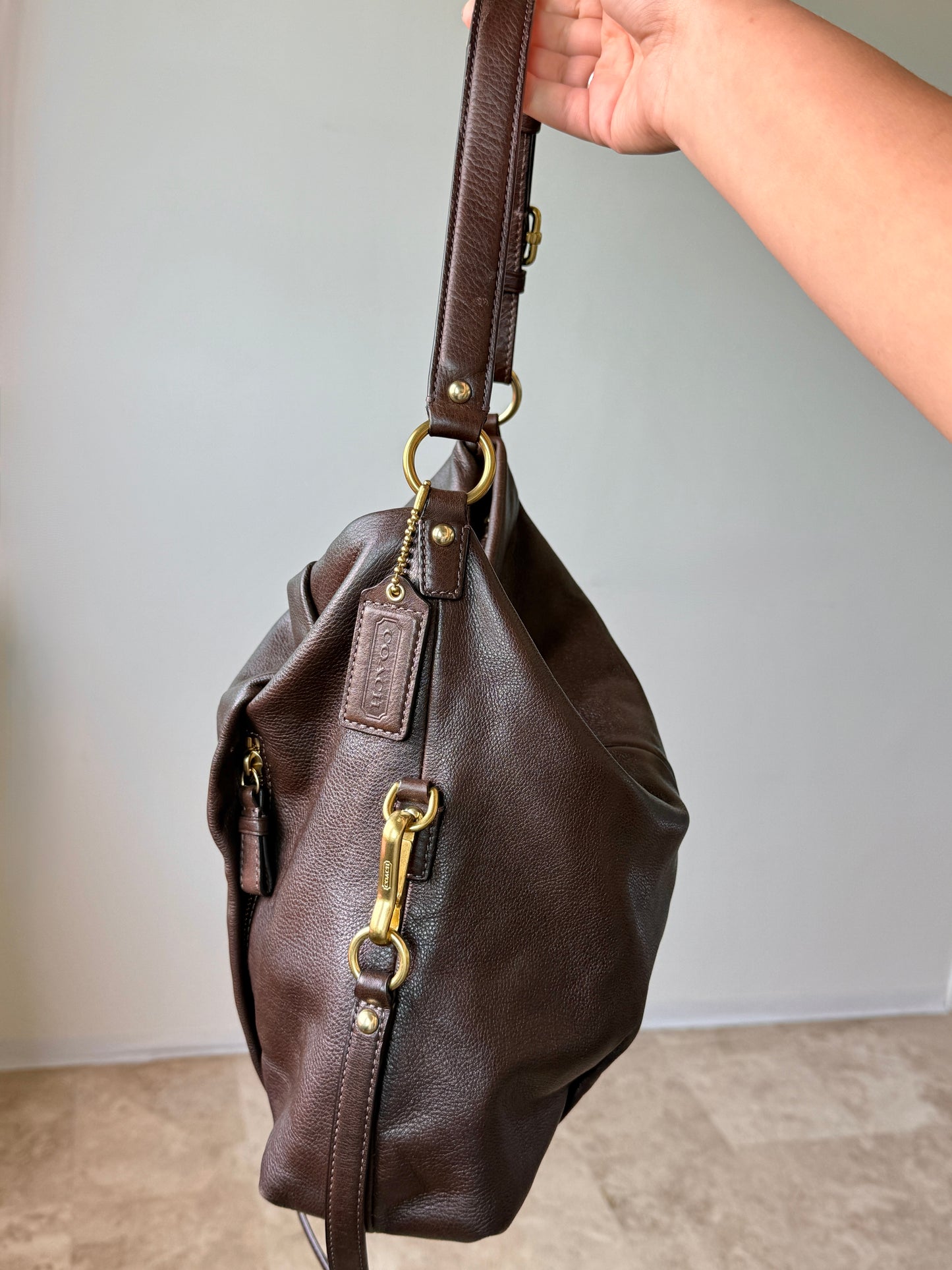 Super Rare Coach Madison Isabelle Leather Shoulder Bag