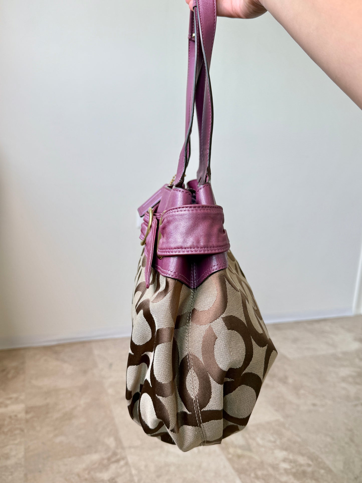 Super Rare Coach Op Art Shoulder Bag