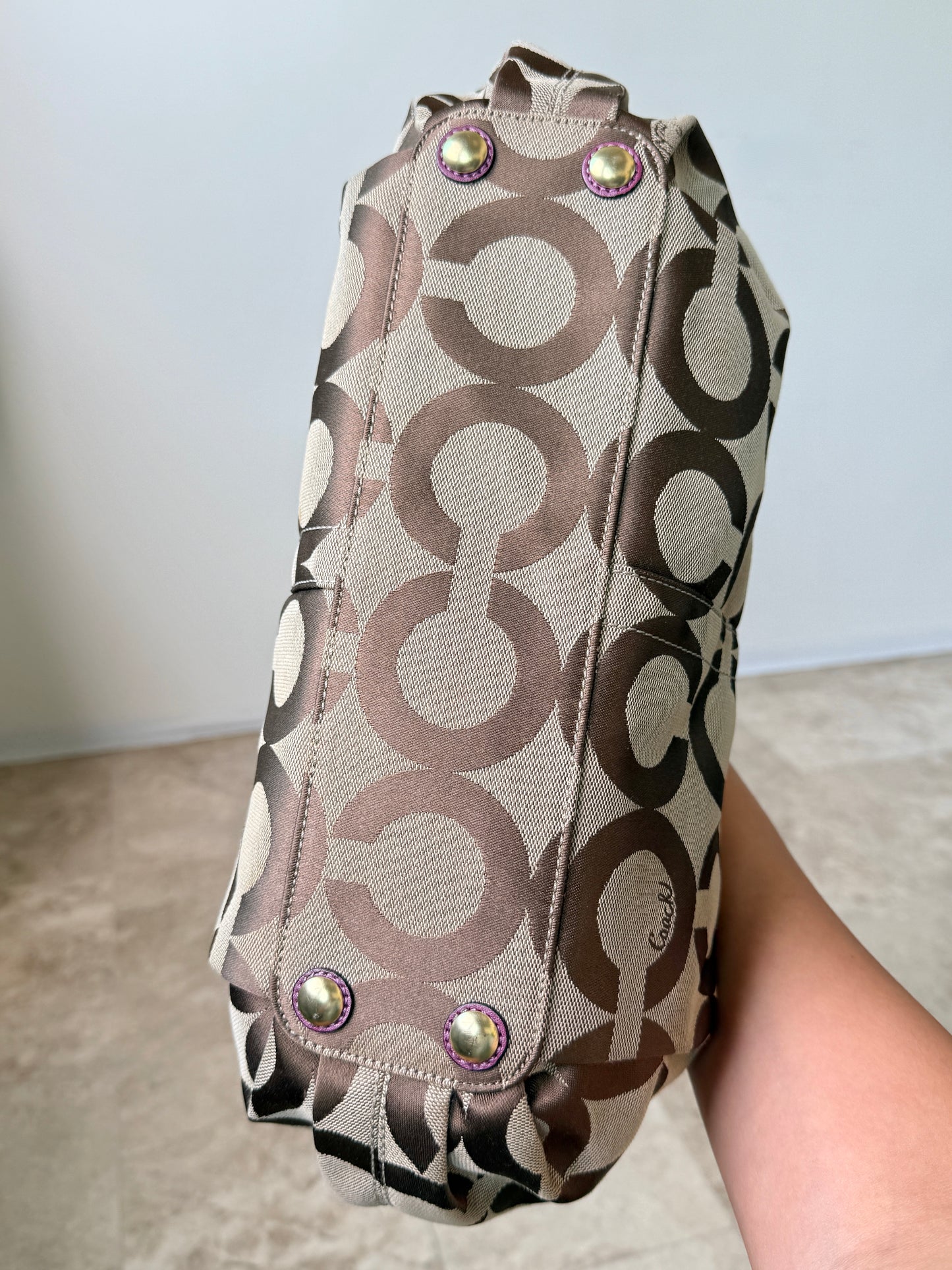 Super Rare Coach Op Art Shoulder Bag