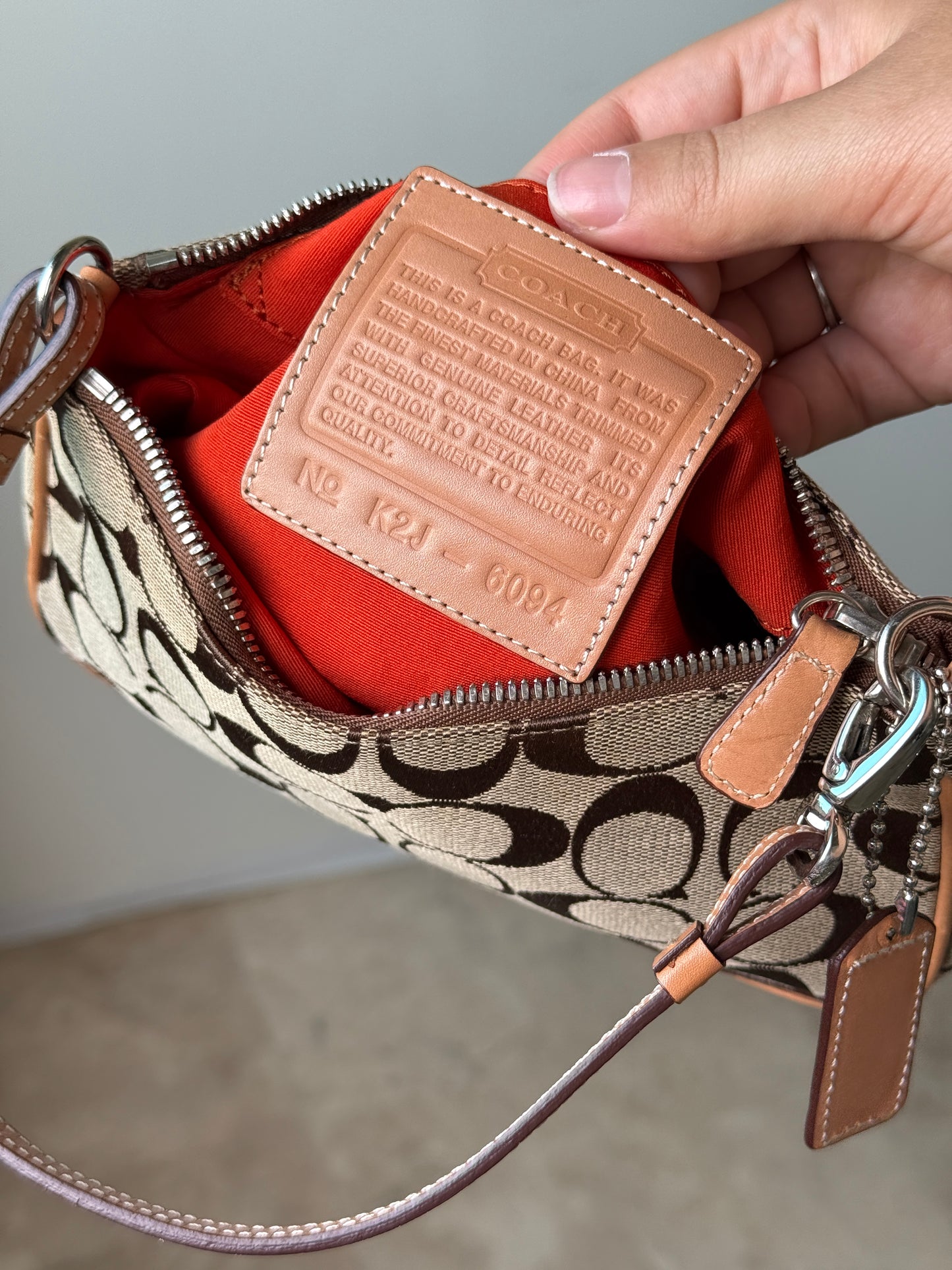 Coach Demi Signature Mini Bag
