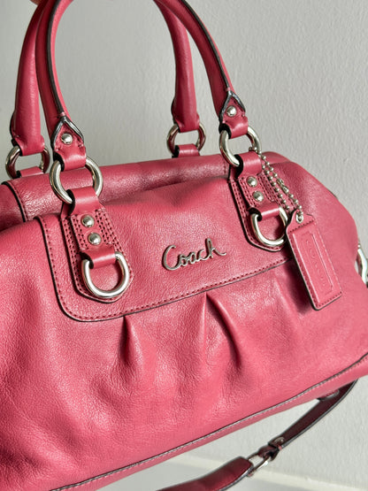 Super Rare Coach Ashley Leather Satchel