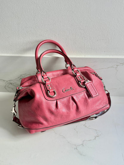 Super Rare Coach Ashley Leather Satchel