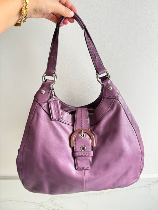 Coach Lynn Soho Leather Shoulder Bag, Large