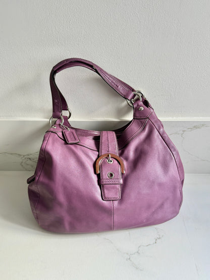Super Rare Coach Lynn Soho Leather Shoulder Bag, Large