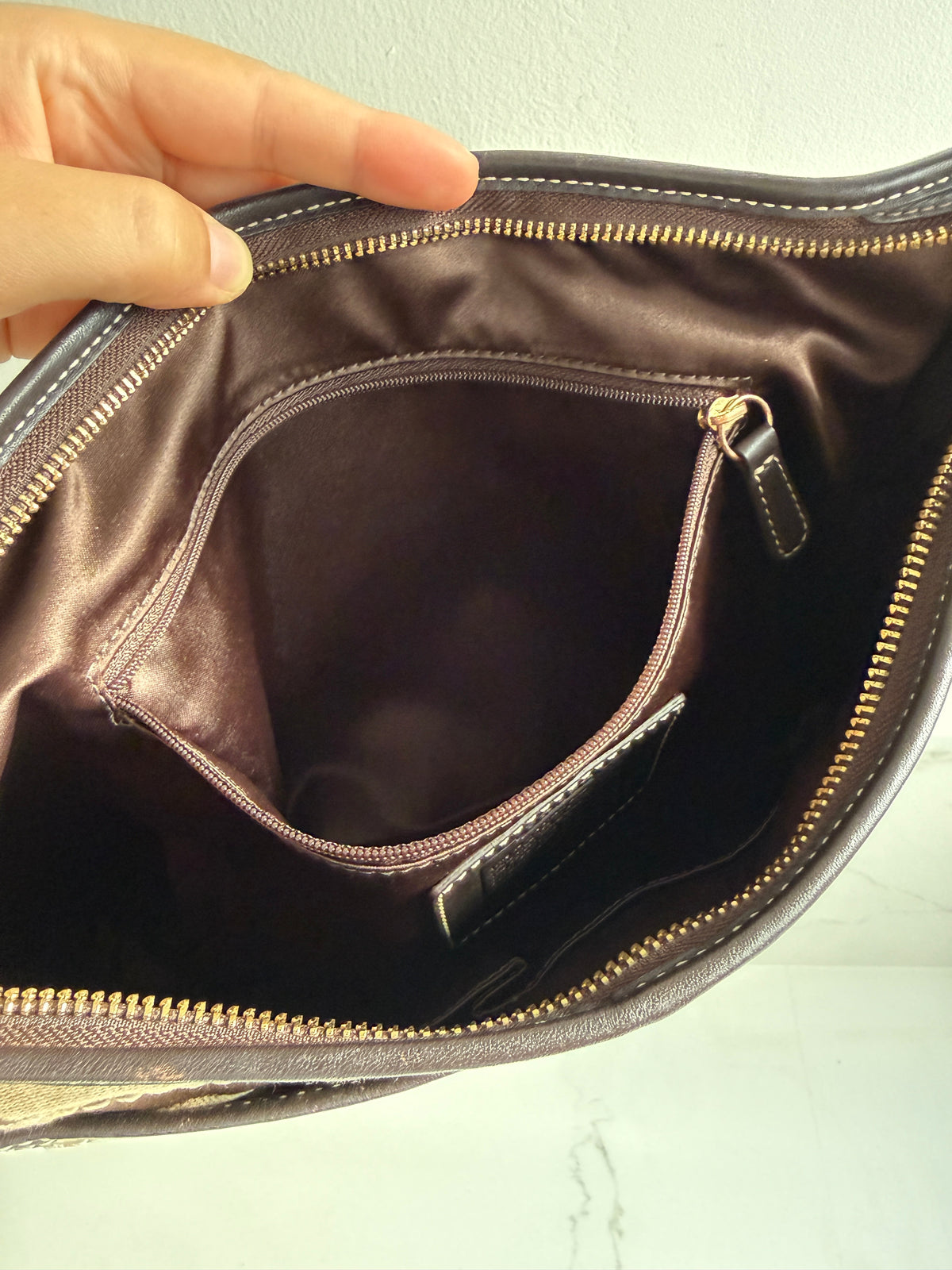 Coach Ergo Signature Shoulder Bag