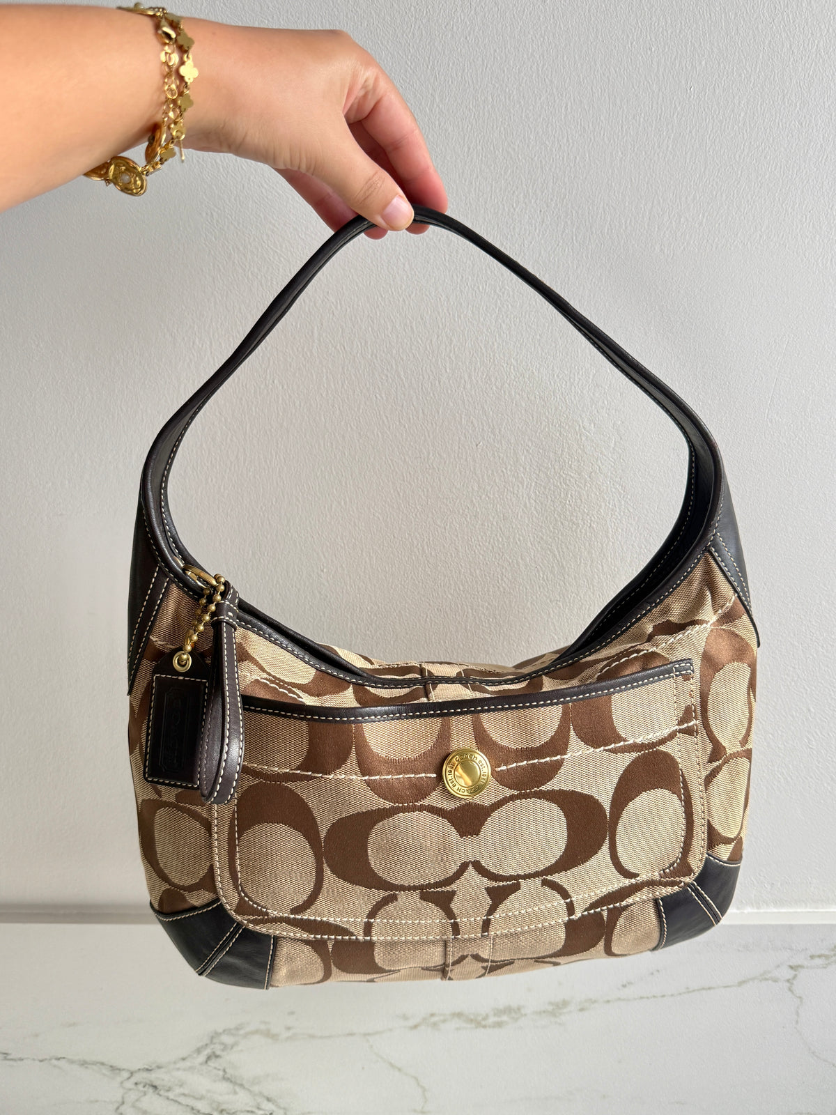 Coach Ergo Signature Shoulder Bag