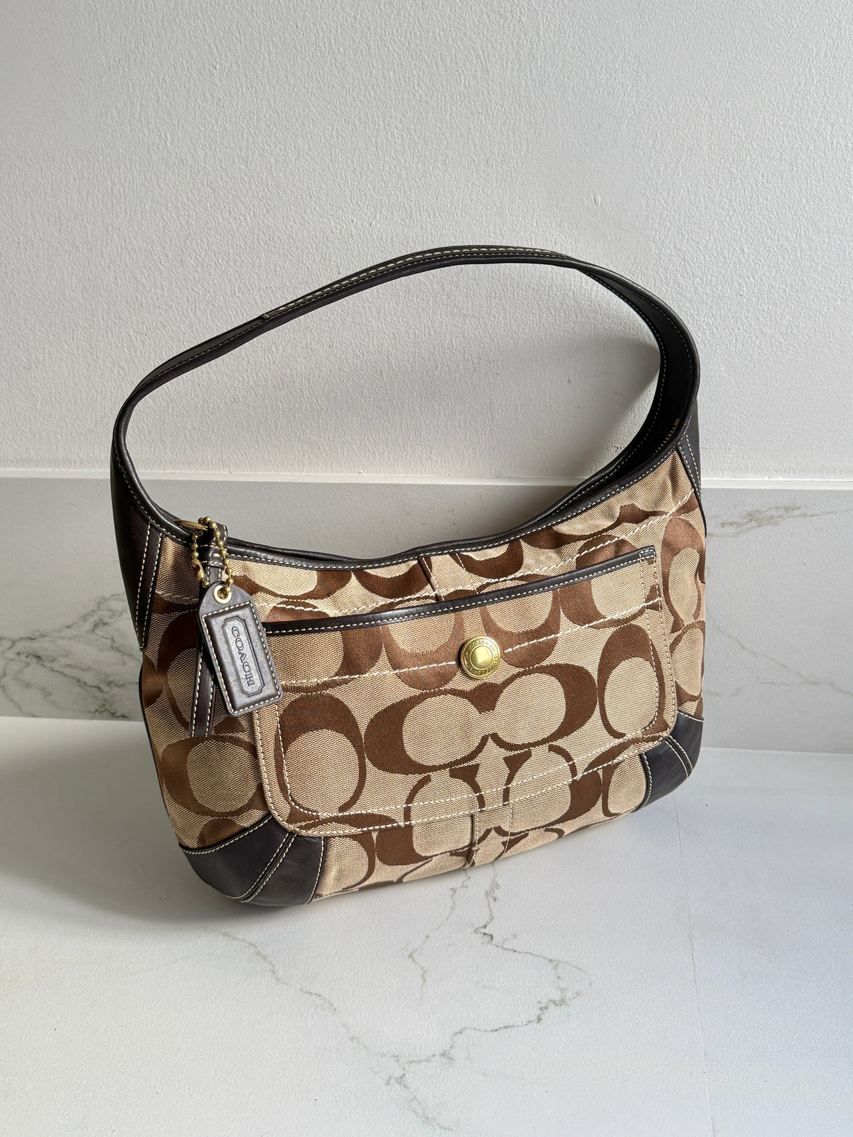 Coach Ergo Signature Shoulder Bag