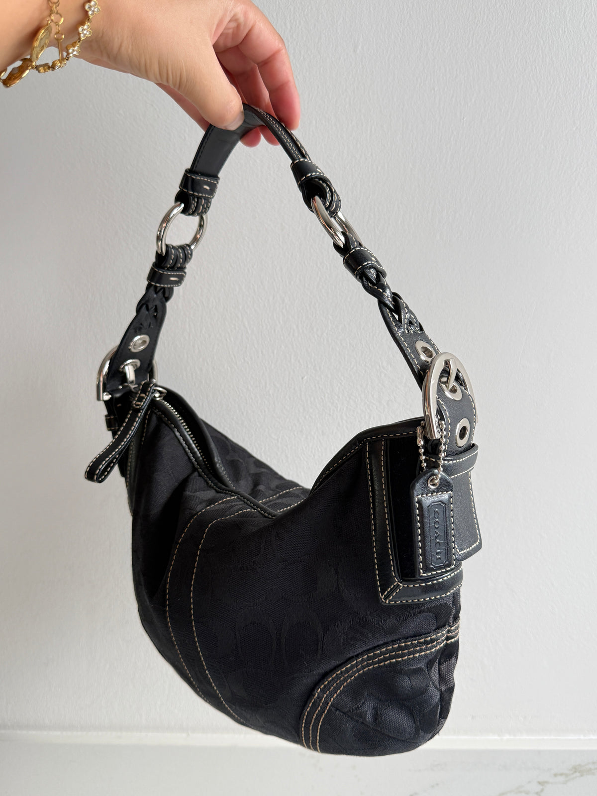 Coach Soho Signature Shoulder Bag, S-M