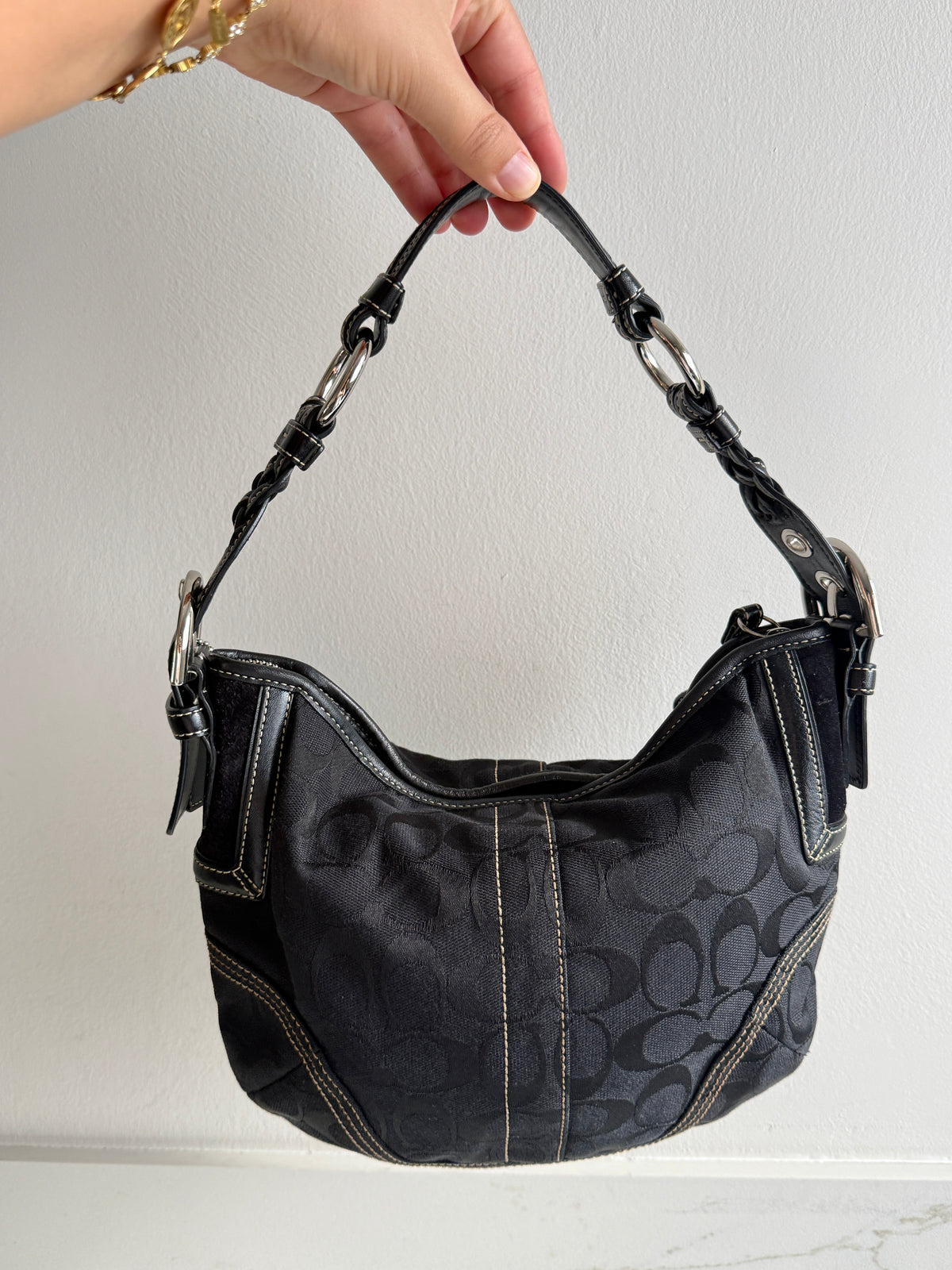 Coach Soho Signature Shoulder Bag, S-M