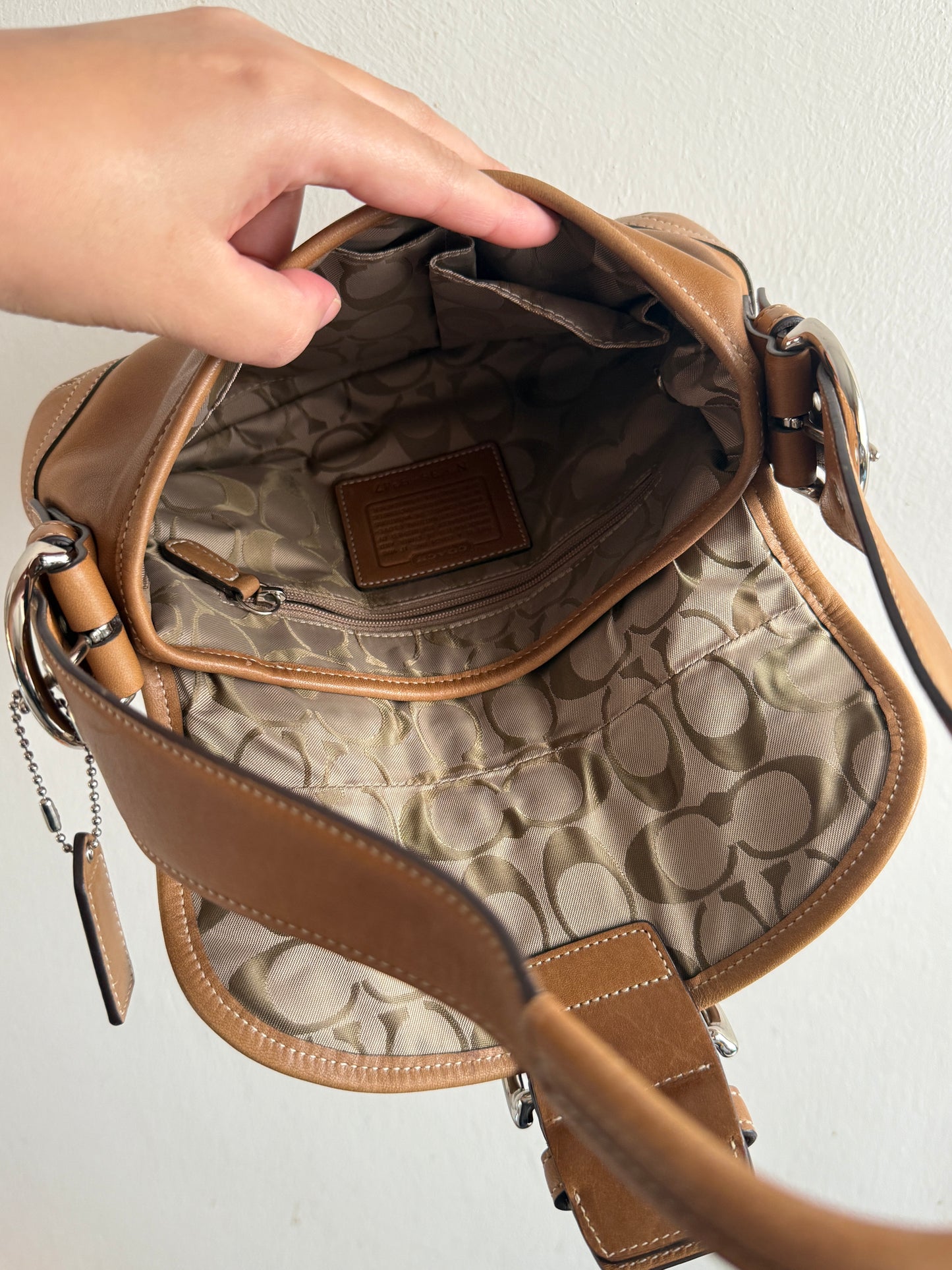 Rare Coach Soho Leather Shoulder Bag