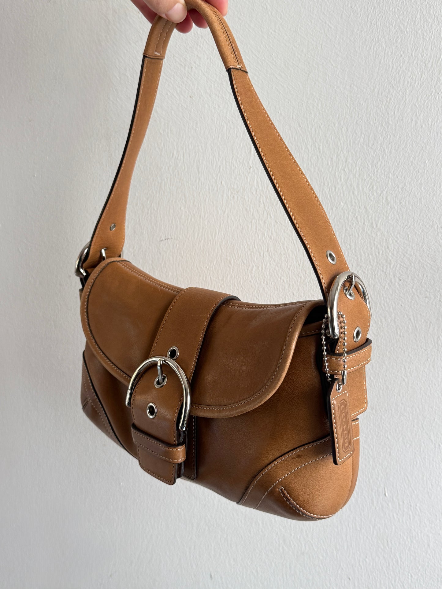 Rare Coach Soho Leather Shoulder Bag