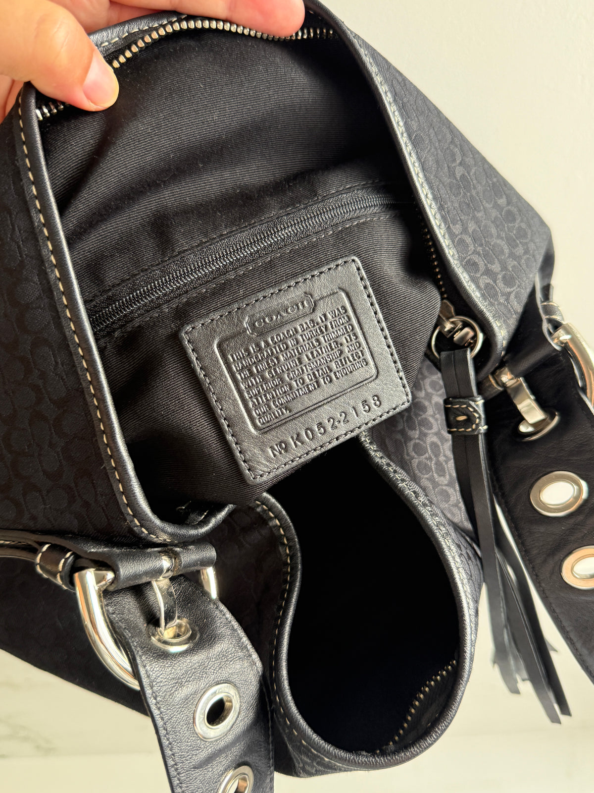 Rare Coach Soho Signature Shoulder Bag, M-L