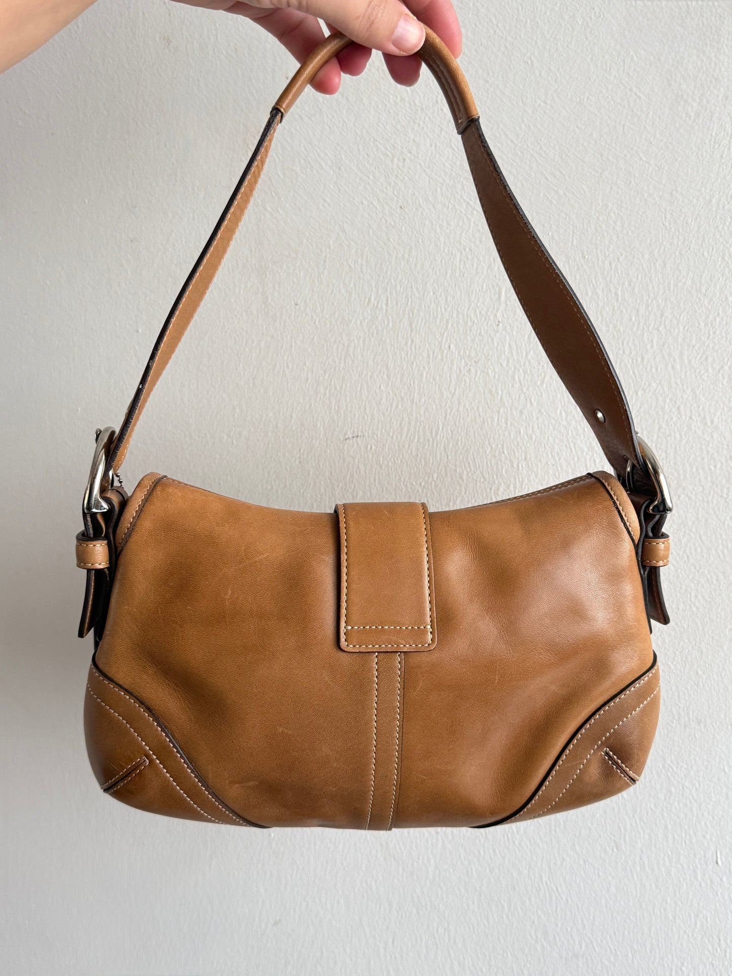 Rare Coach Soho Leather Shoulder Bag