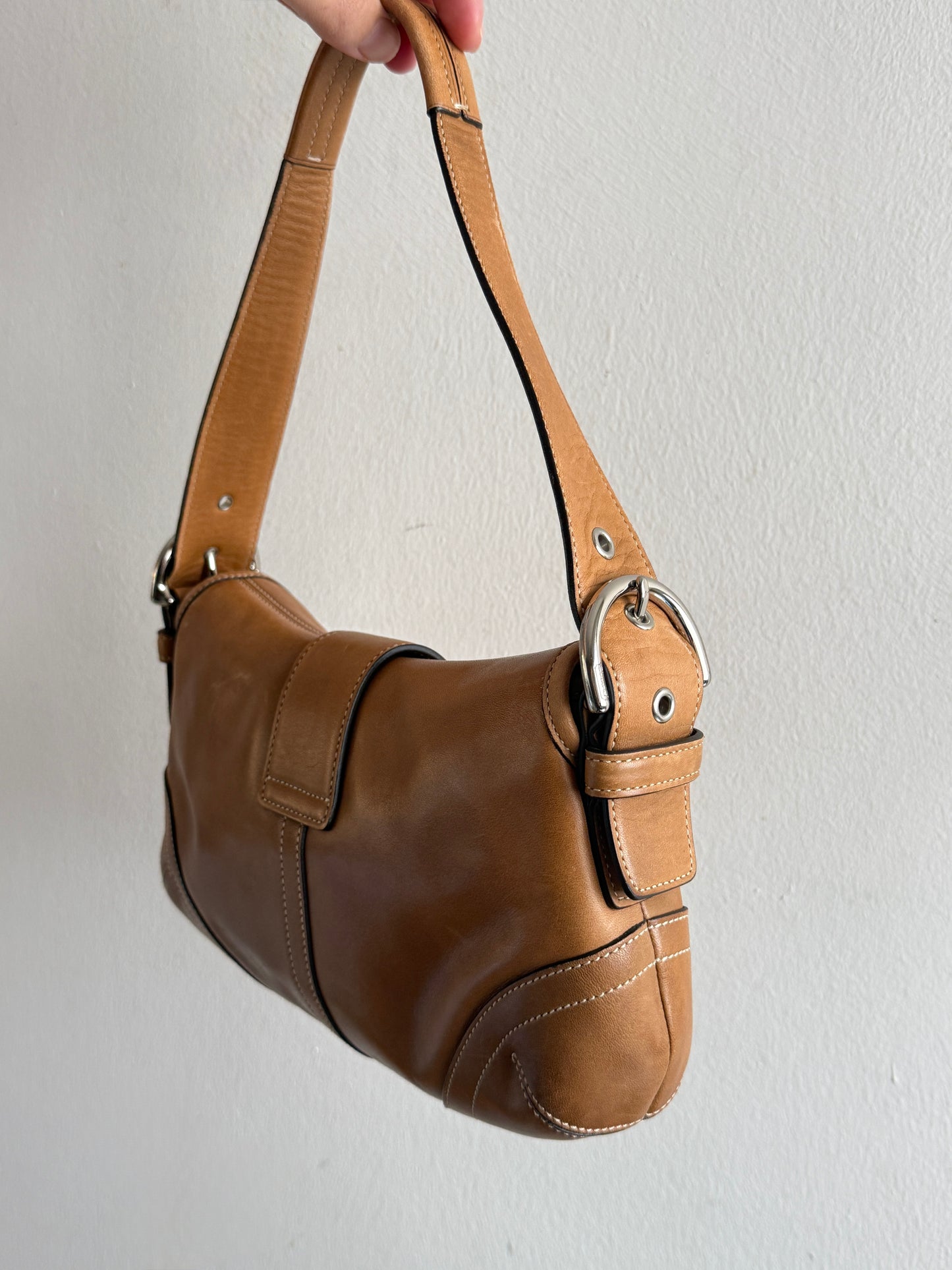 Rare Coach Soho Leather Shoulder Bag