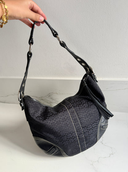 Rare Coach Soho Signature Shoulder Bag, M-L
