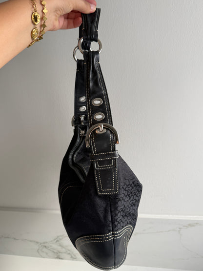 Rare Coach Soho Signature Shoulder Bag, M-L