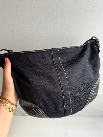 Rare Coach Soho Signature Shoulder Bag, M-L