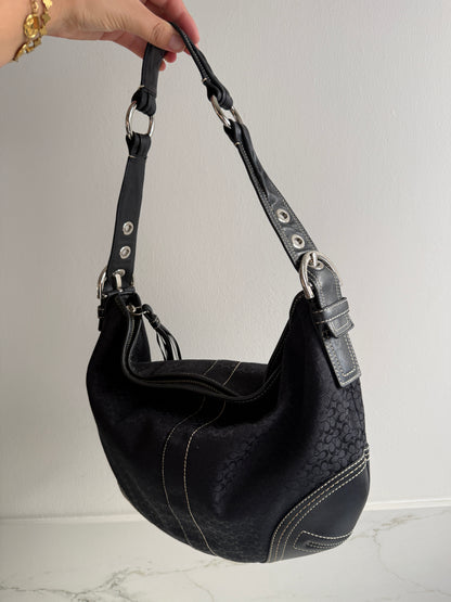 Rare Coach Soho Signature Shoulder Bag, M-L