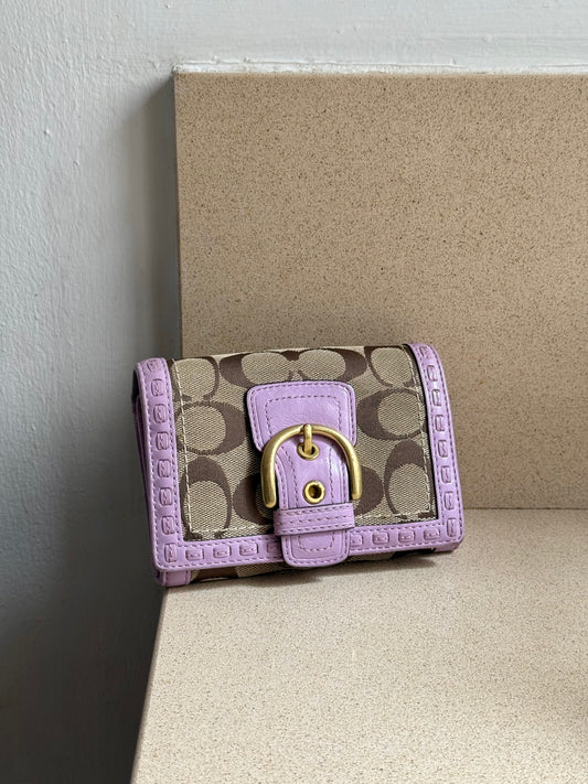 Rare Coach Soho Signature Wallet