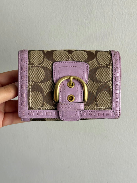 Rare Coach Soho Signature Wallet