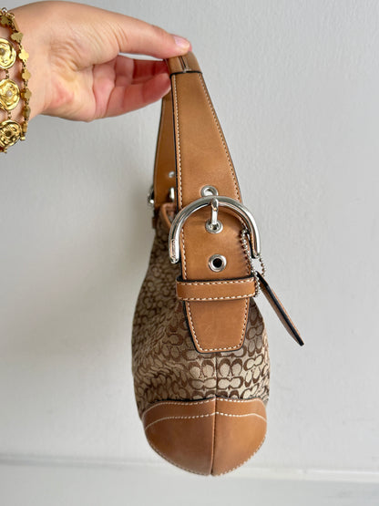 Coach Soho Brown Signature Mini Bag