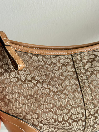 Coach Soho Brown Signature Mini Bag