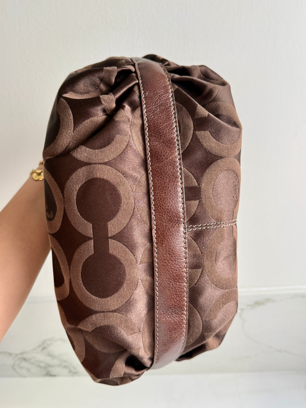 Super Rare Coach Op Art Hobo Shoulder Bag