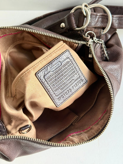 Super Rare Coach Ali Hobo Leather Shoulder Bag