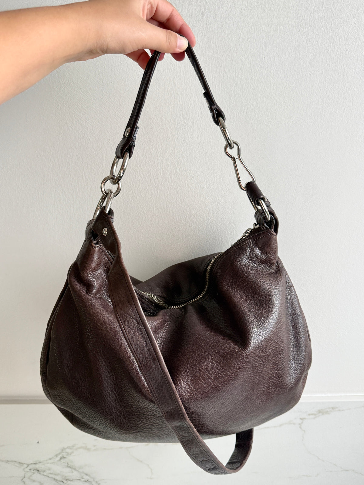 Super Rare Coach Ali Hobo Leather Shoulder Bag