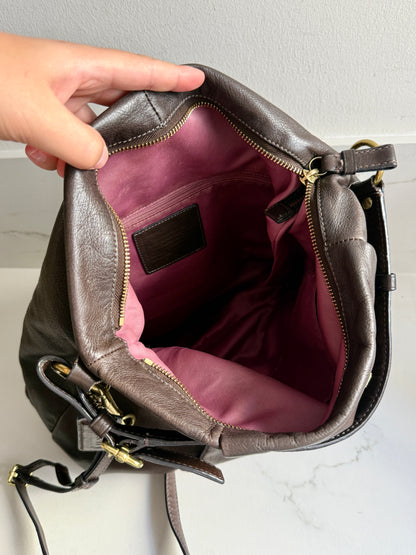Coach Madison Isabelle Leather Shoulder Bag