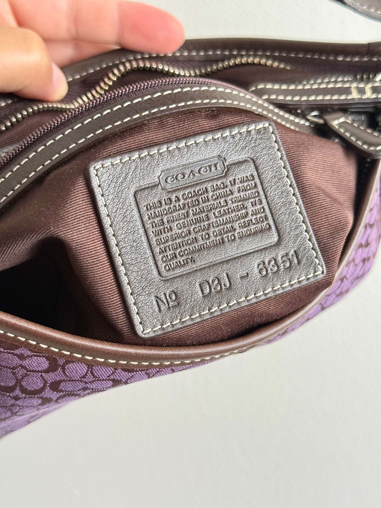 Super Rare Coach Soho Signature Mini Bag