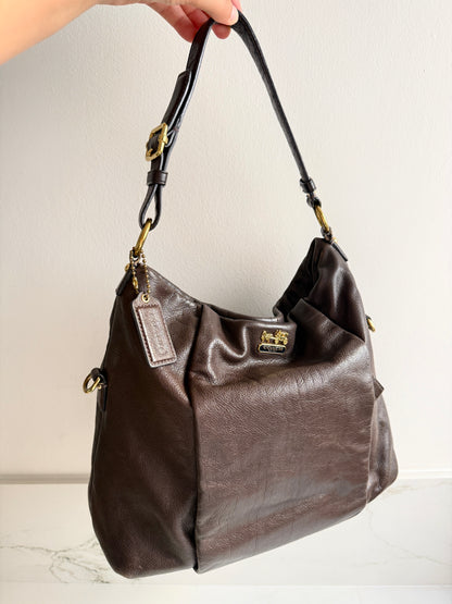 Coach Madison Isabelle Leather Shoulder Bag