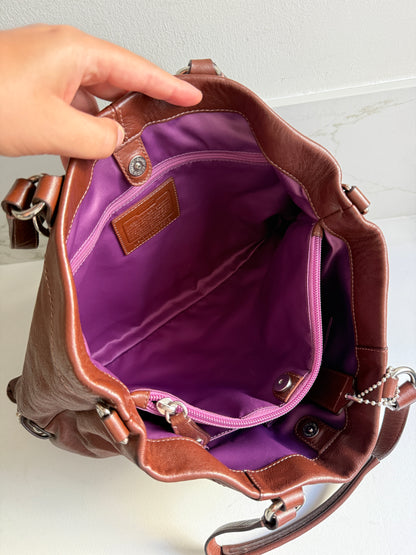 Coach Ashley Leather Carryall Shoulder Bag