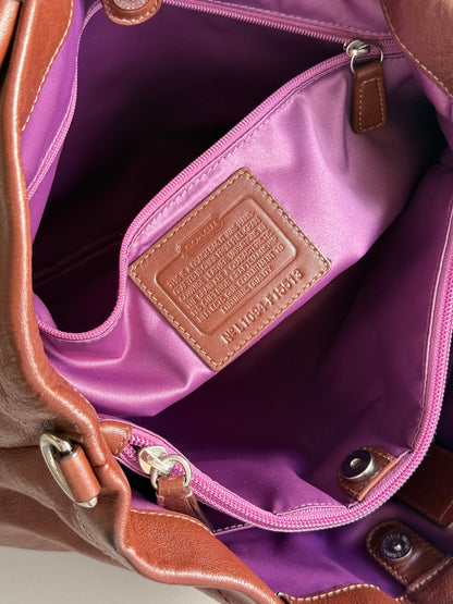 Coach Ashley Leather Carryall Shoulder Bag