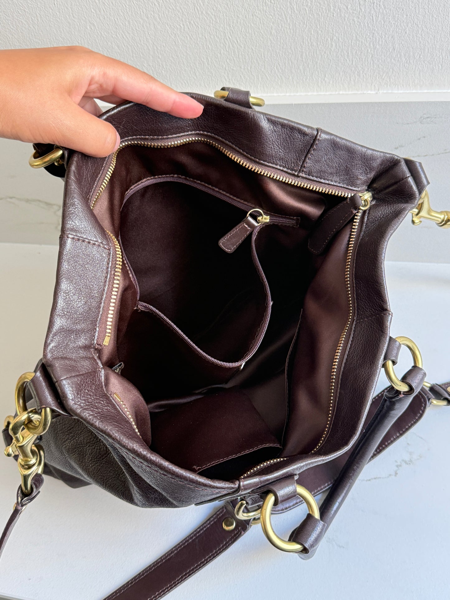 Super Rare Coach Ashley Leather Tote Bag