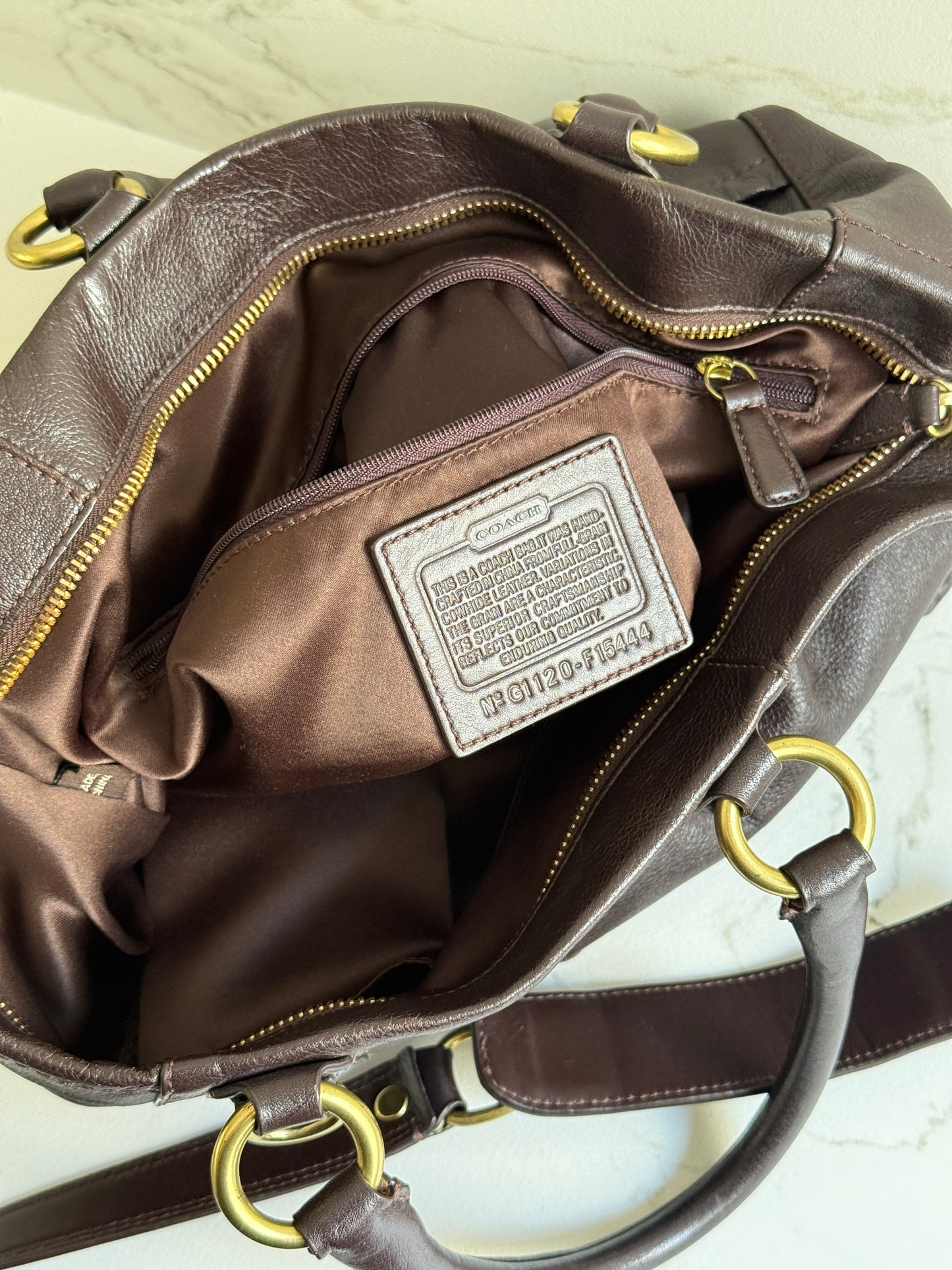 Super Rare Coach Ashley Leather Tote Bag