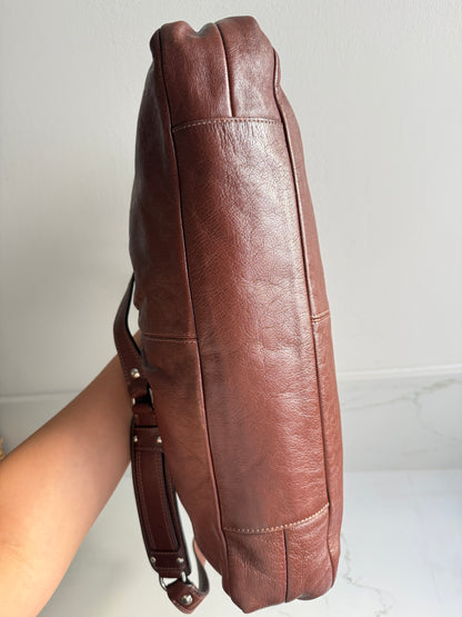 Coach Ashley Leather Carryall Shoulder Bag