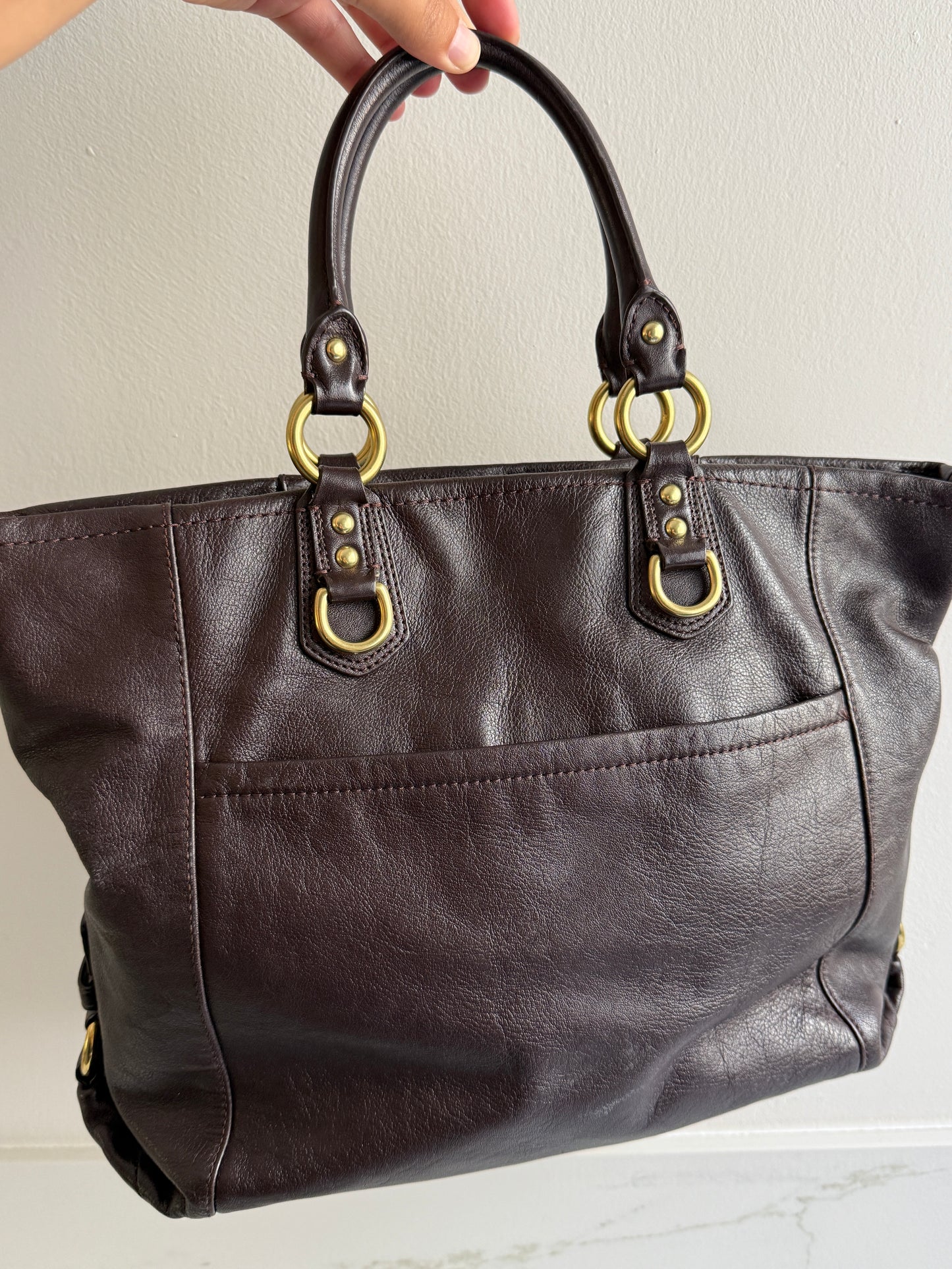 Super Rare Coach Ashley Leather Tote Bag