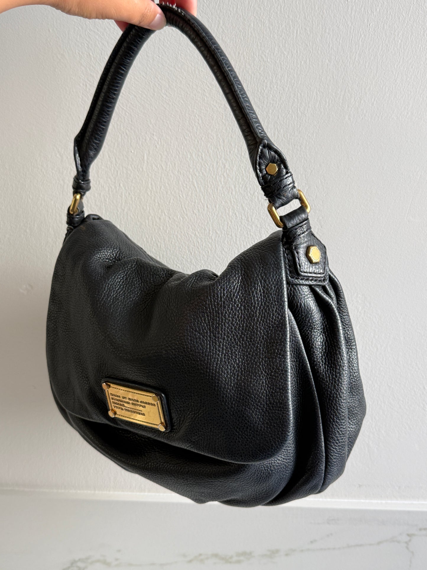 Marc by Marc Jacobs Black Leather Shoulder Bag