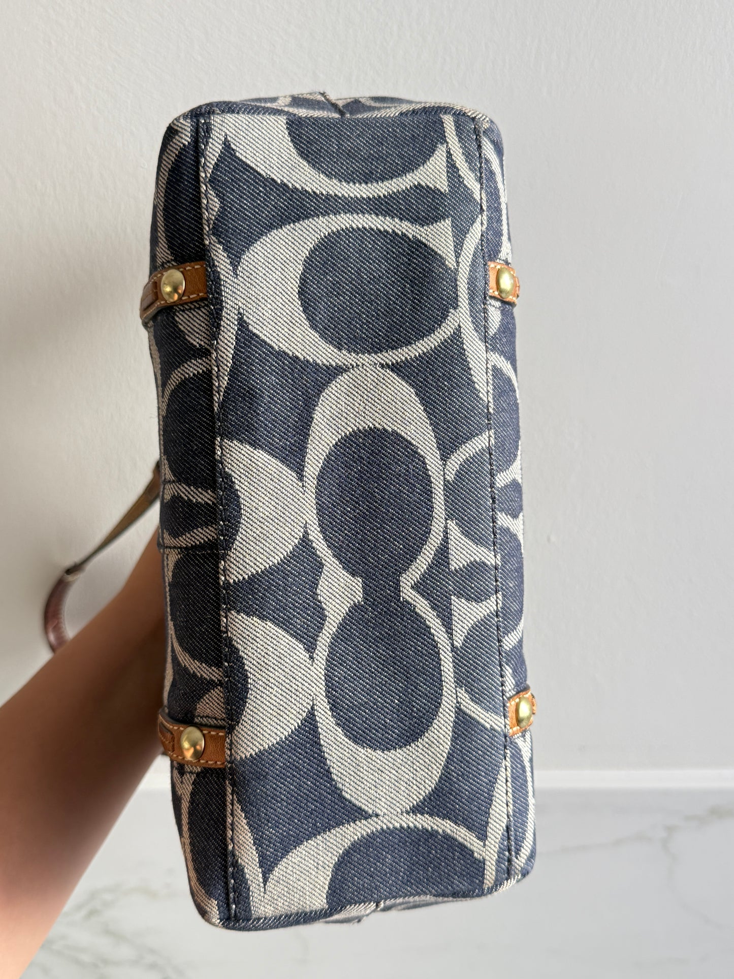 Coach Legacy Denim Shoulder Bag