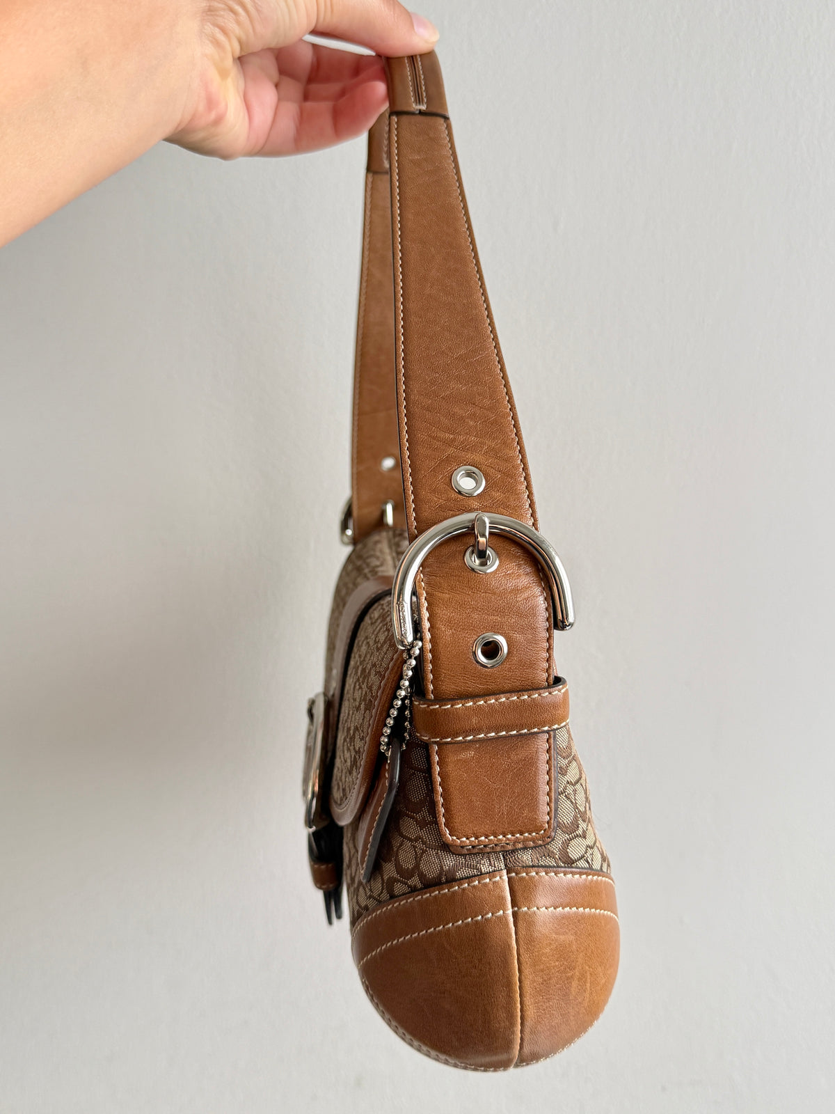 Super Rare Coach Soho Signature Shoulder Bag