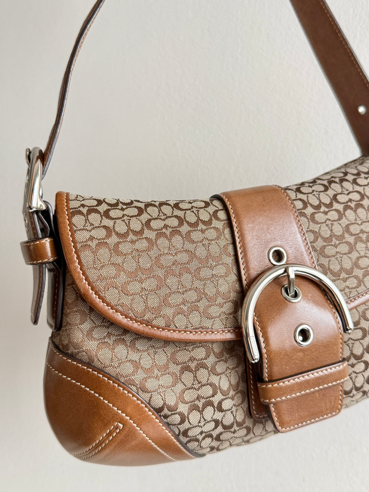 Super Rare Coach Soho Signature Shoulder Bag