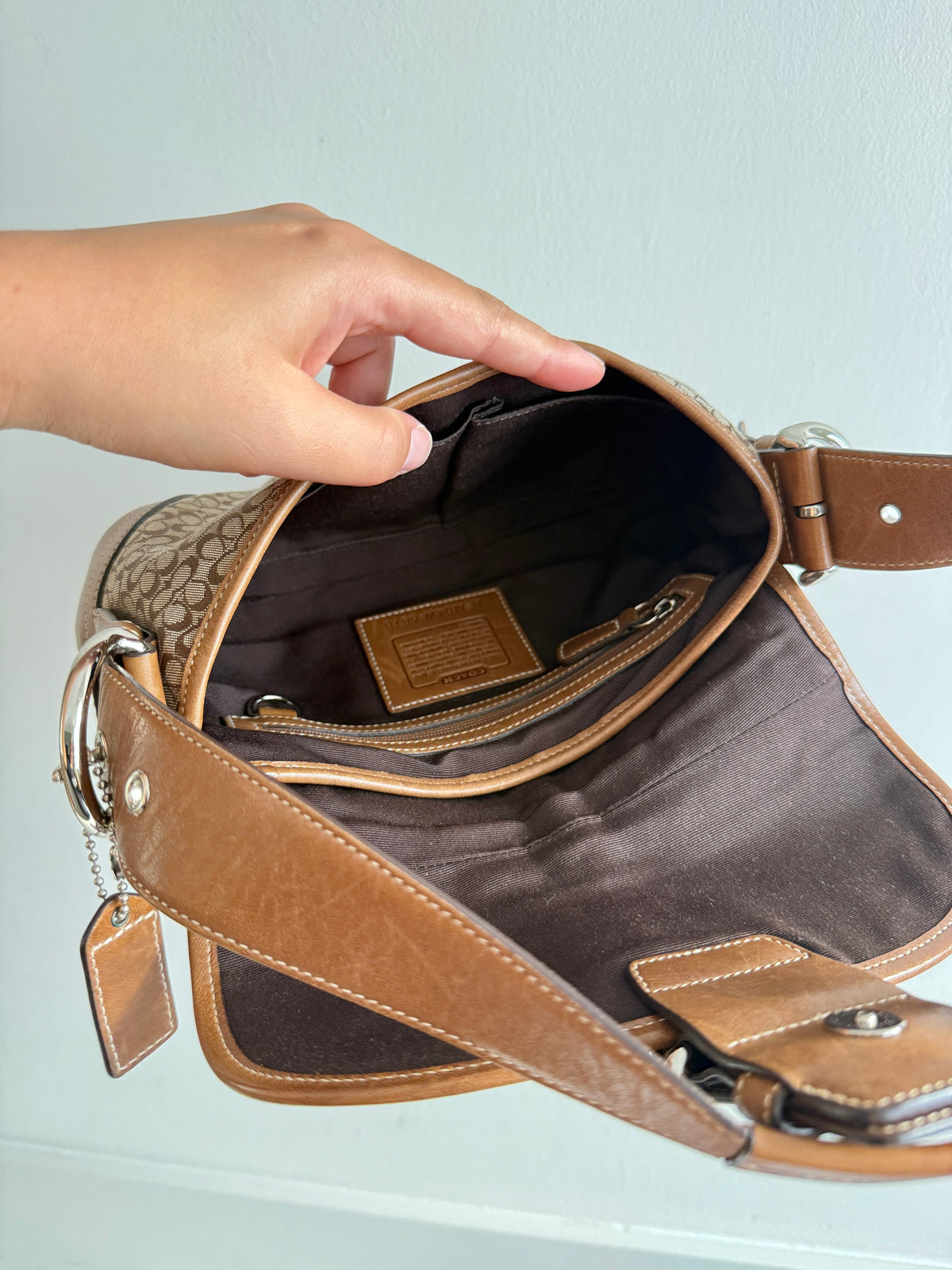 Super Rare Coach Soho Signature Shoulder Bag